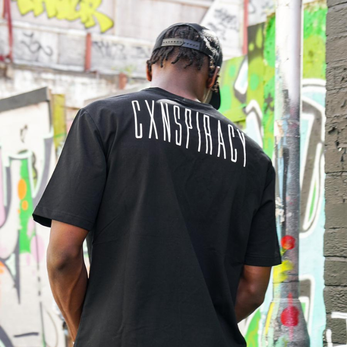 CXNSPIRACY BLACK' T-SHIRT SHORT SET